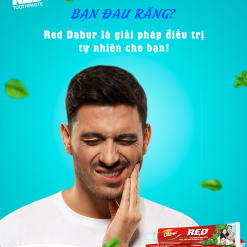 kem đánh răng thảo dược dabur red